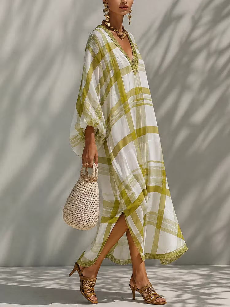 Vestido Maxi Kaftan Olivia