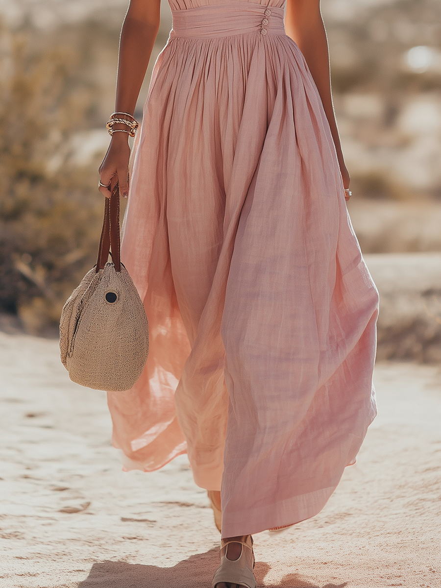 Maxi Vestido "Brisa del Desierto"