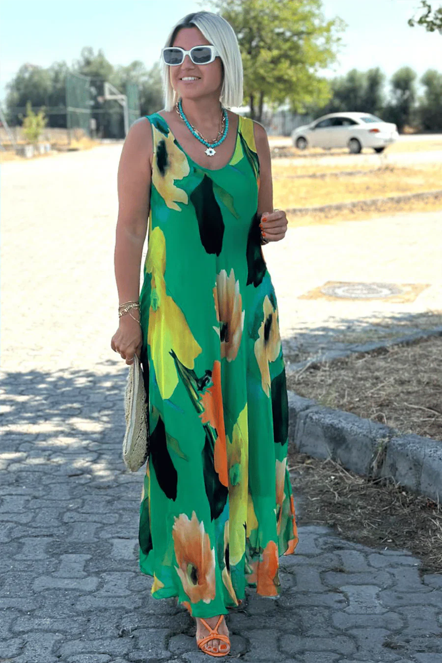Vestido Bahía Noche Tropical