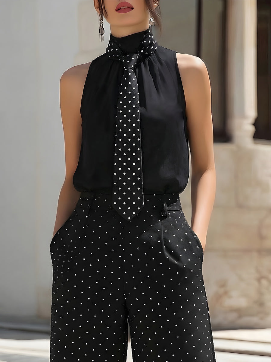 Conjunto Boss Lady Dots