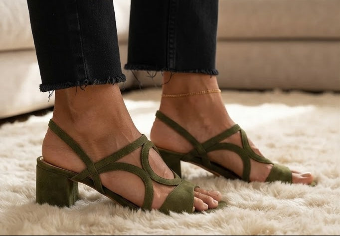 Sandalias de Tancon Geometric Lime Pop