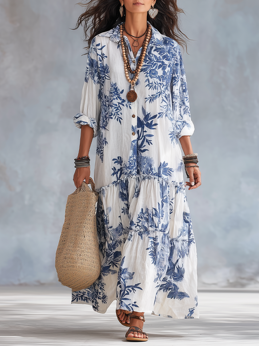 Vestido Camisero Brisa Marina