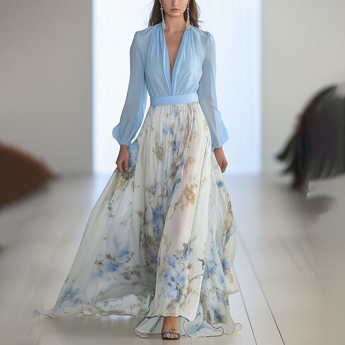 Maxi Vestido Serenidad Floral