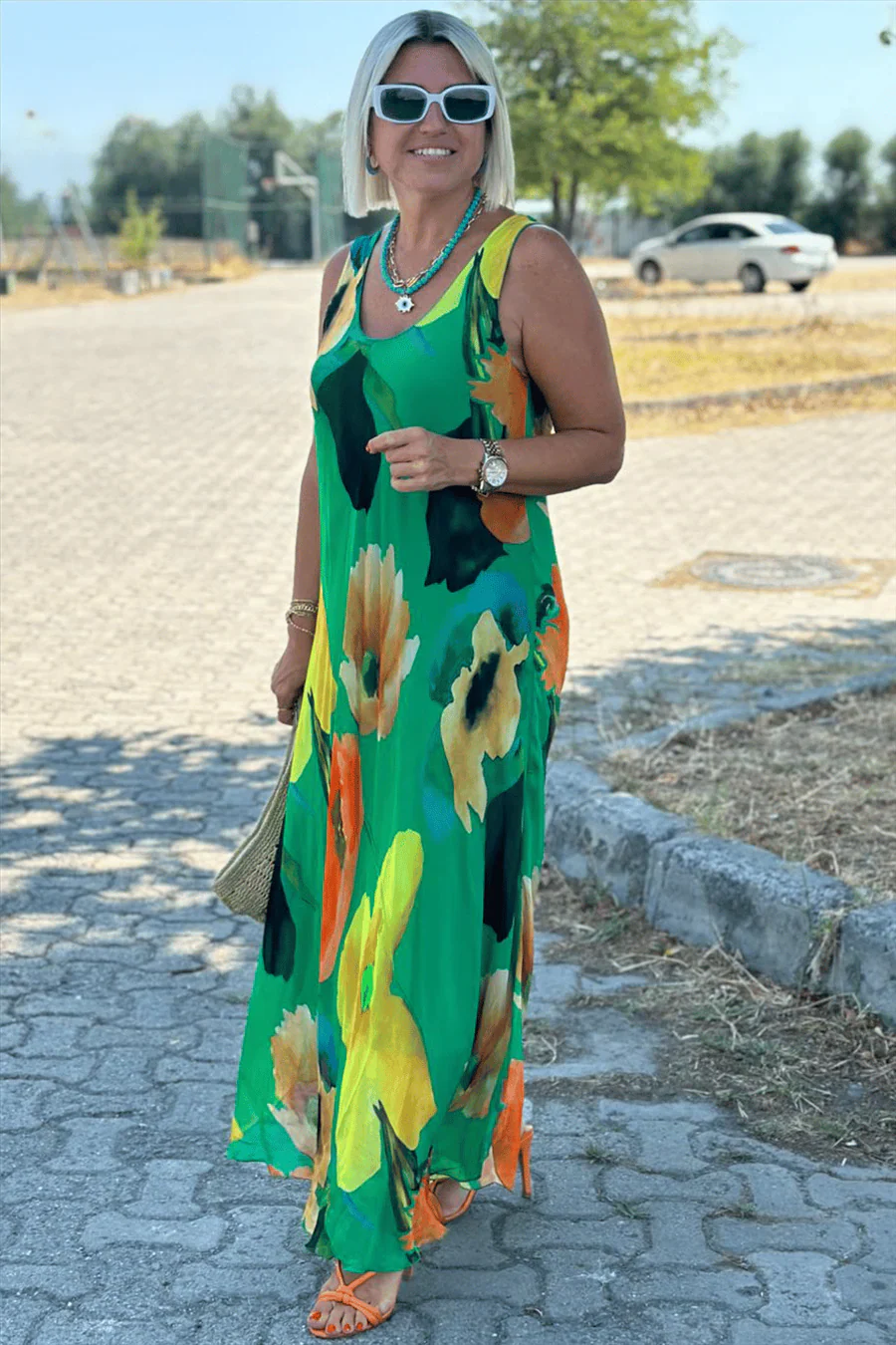 Vestido Bahía Noche Tropical