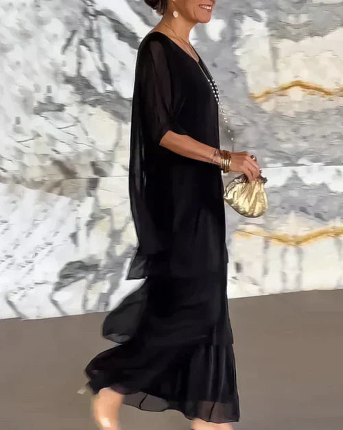 Vestido Escalonado casual Anver