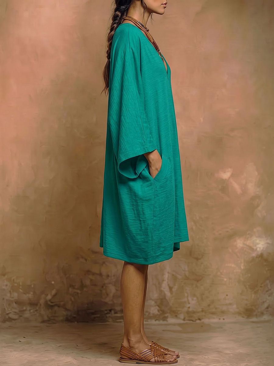 Mini Vestidos holgado Margara