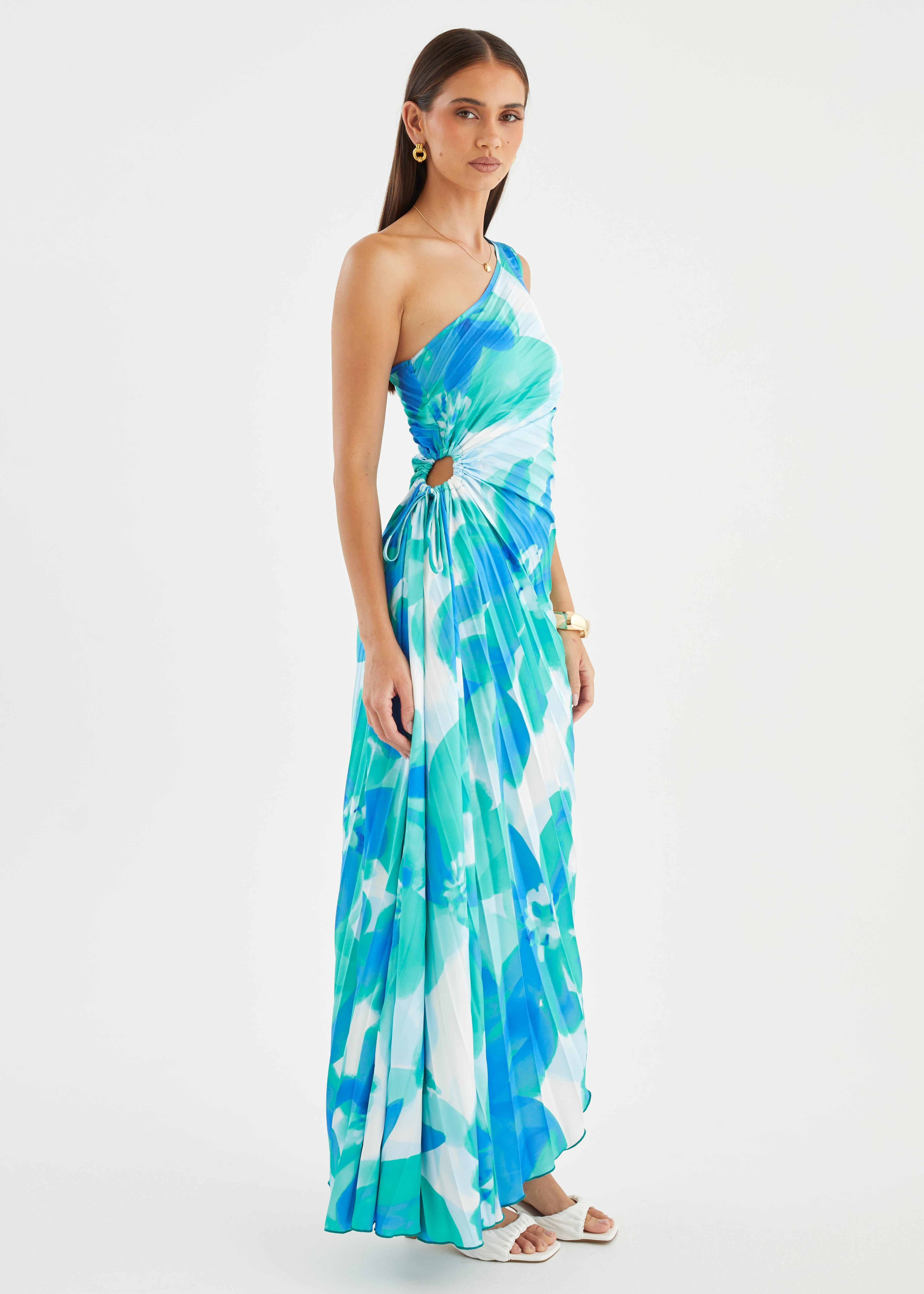 Vestido De Flores Tropical