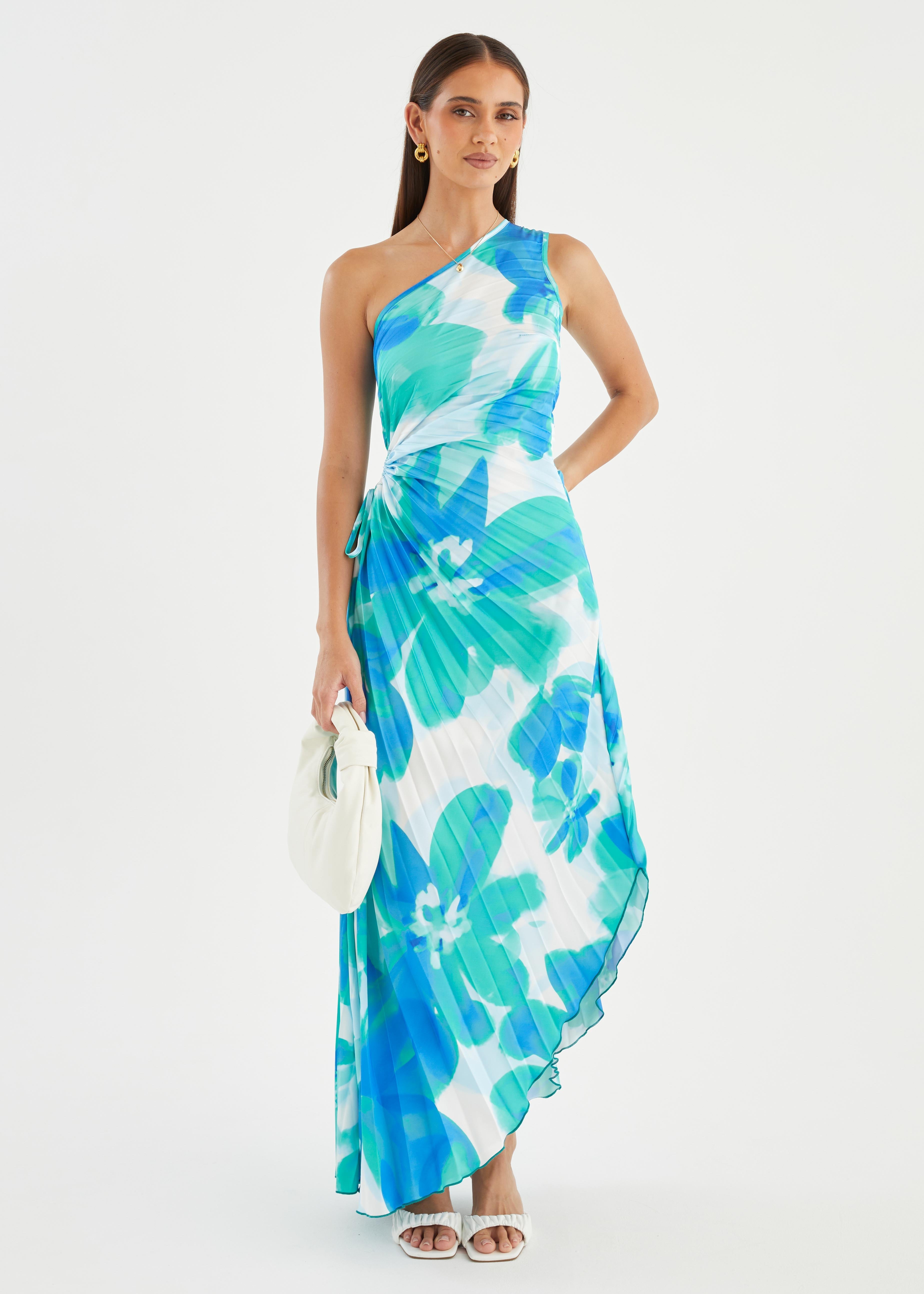 Vestido De Flores Tropical