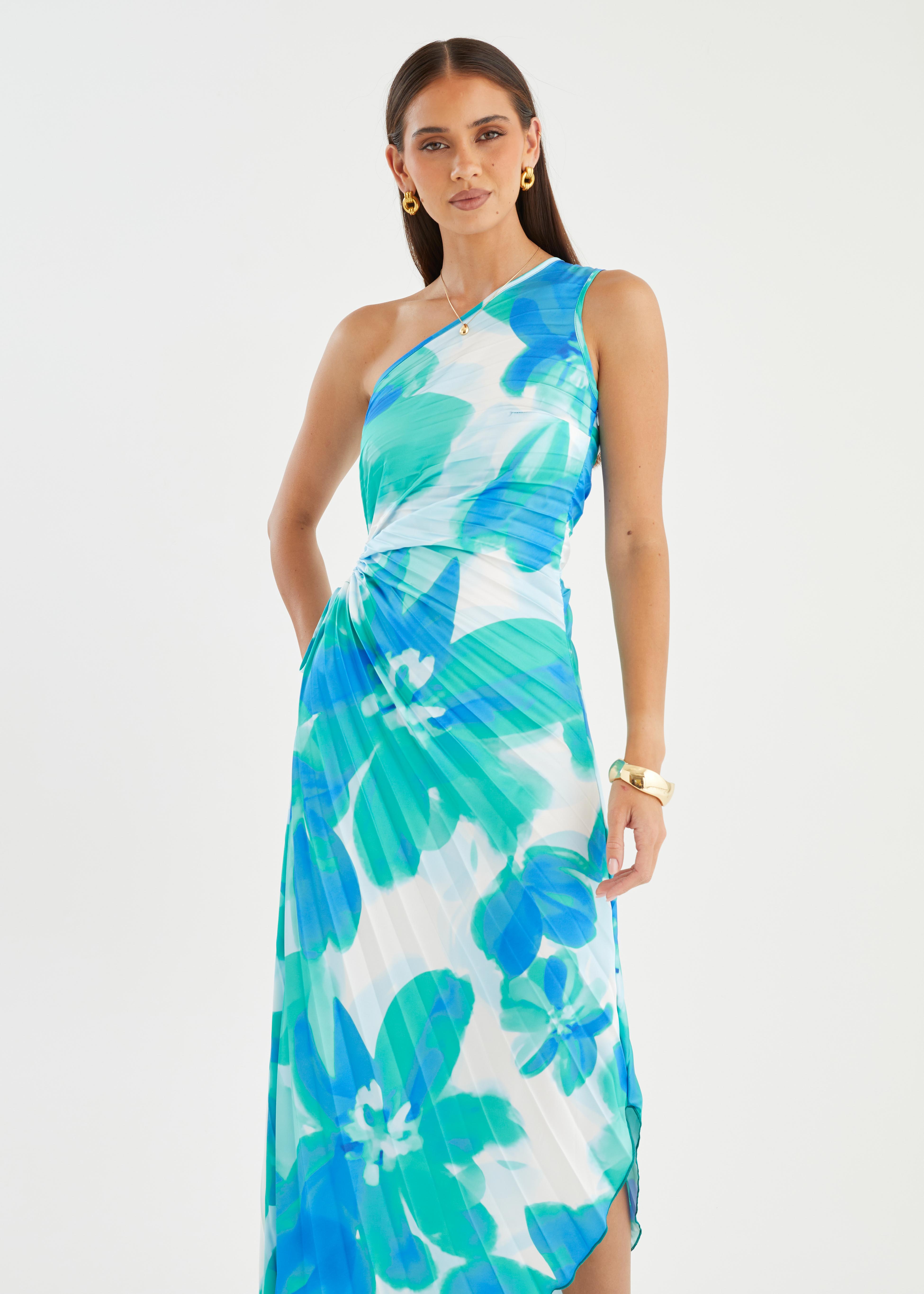 Vestido De Flores Tropical