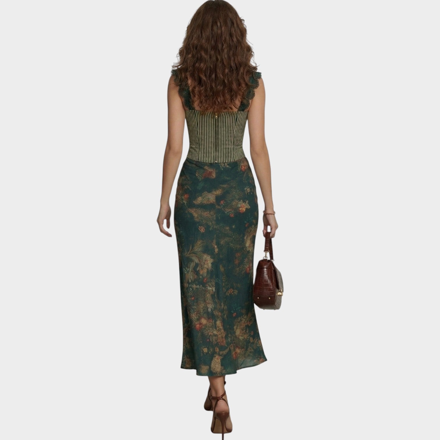 Vestido Midi Corsé Melina