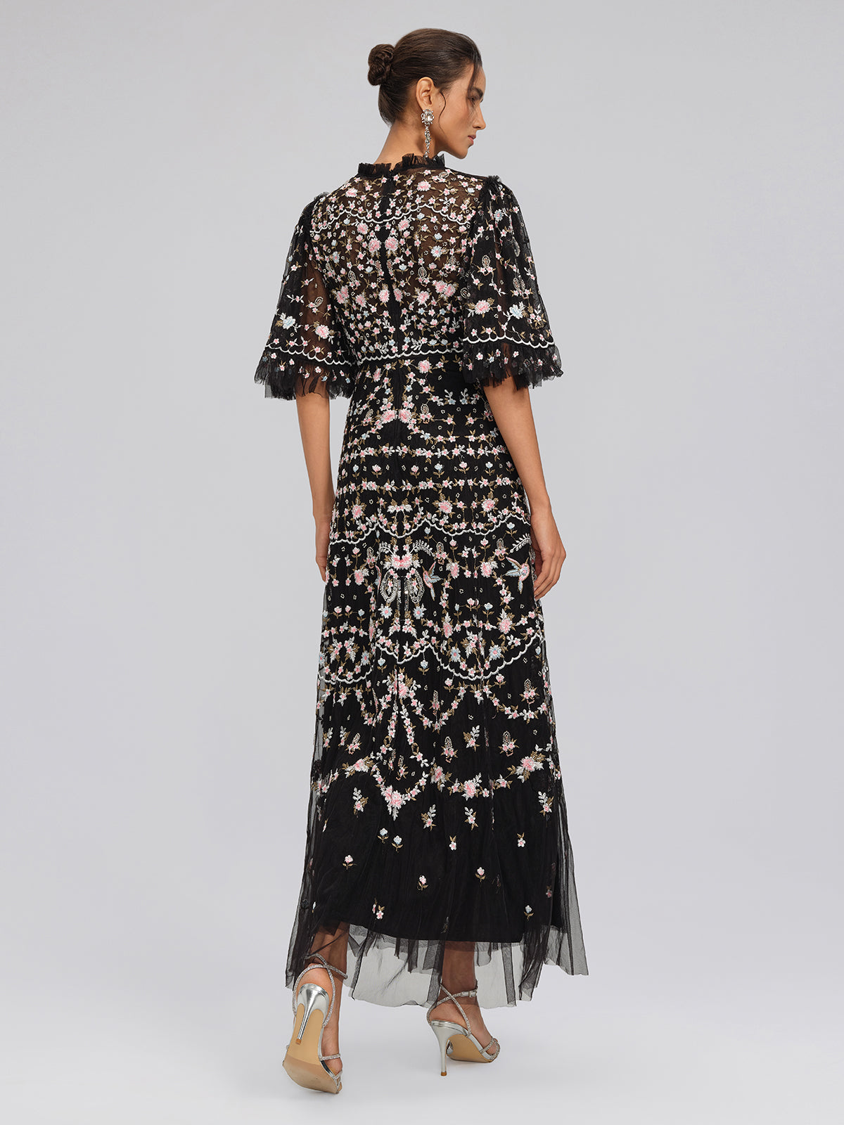 Vestido Glam Ópera Floral