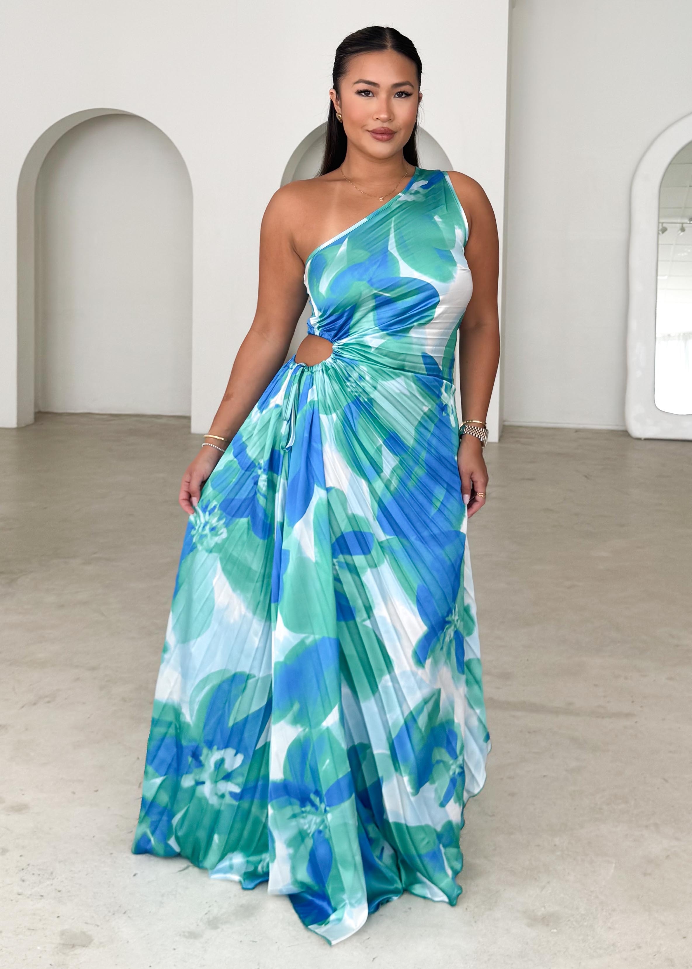 Vestido De Flores Tropical