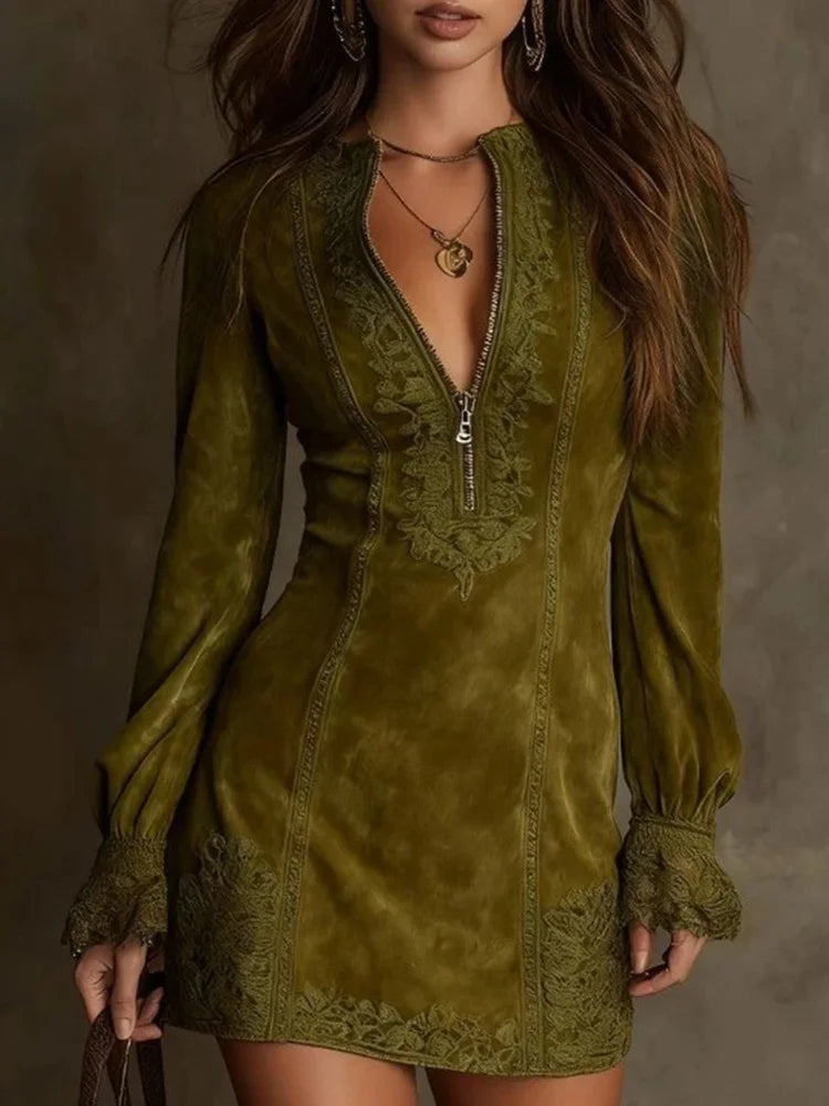Vestido Midi Vanguardista Touch