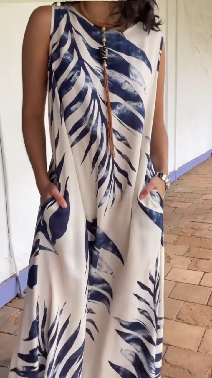 Vestido Oversize Palmera de Verano