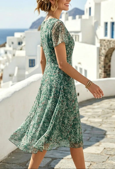 Cala/ vestido midi de Primavera