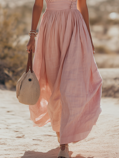 Maxi Vestido "Brisa del Desierto"