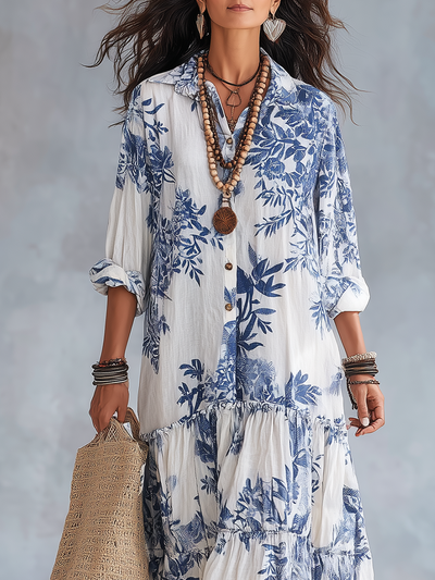 Vestido Camisero Brisa Marina