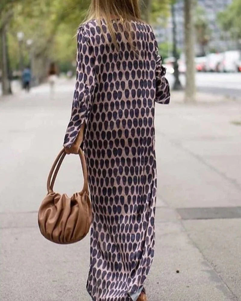 Holgado Vestido Estampado Yarem