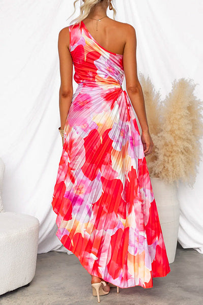 Vestido Asimétrico Colección Vibrante