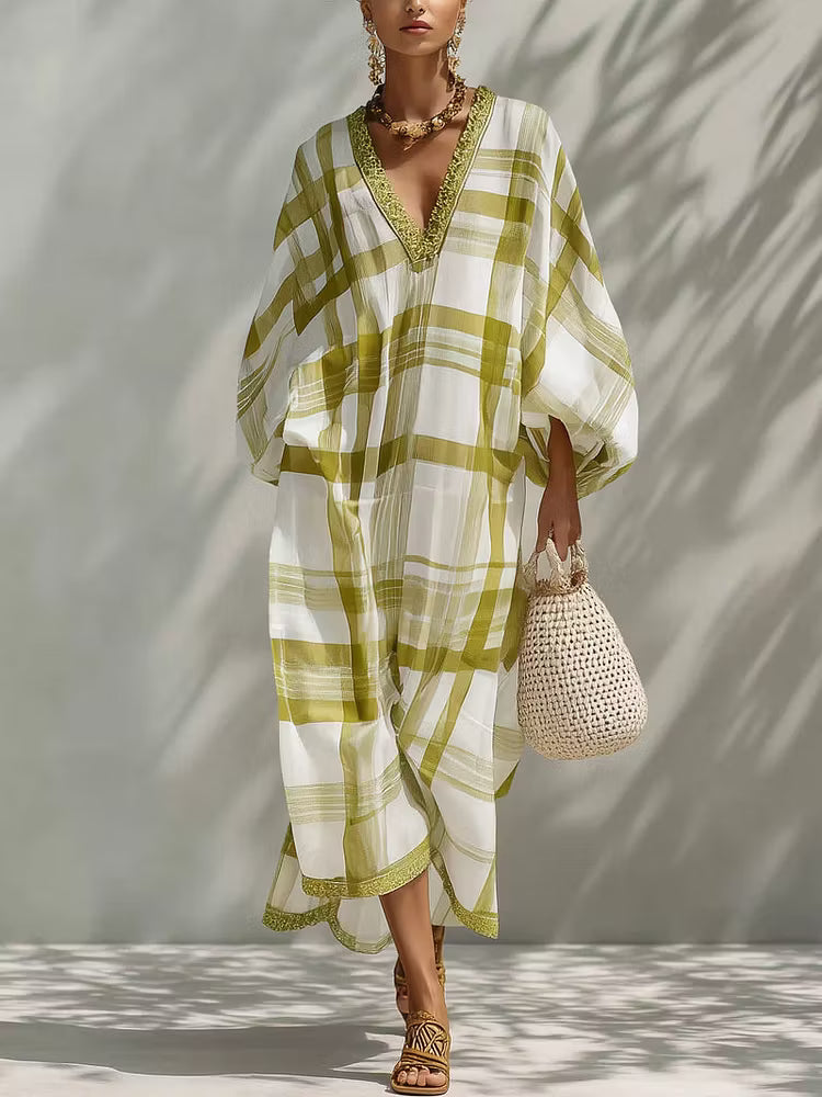 Vestido Maxi Kaftan Olivia