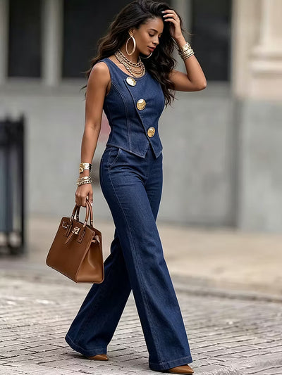 Conjunto Denim Yeyetzi