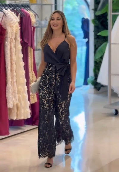 Enterizo Glam Corina Fusión