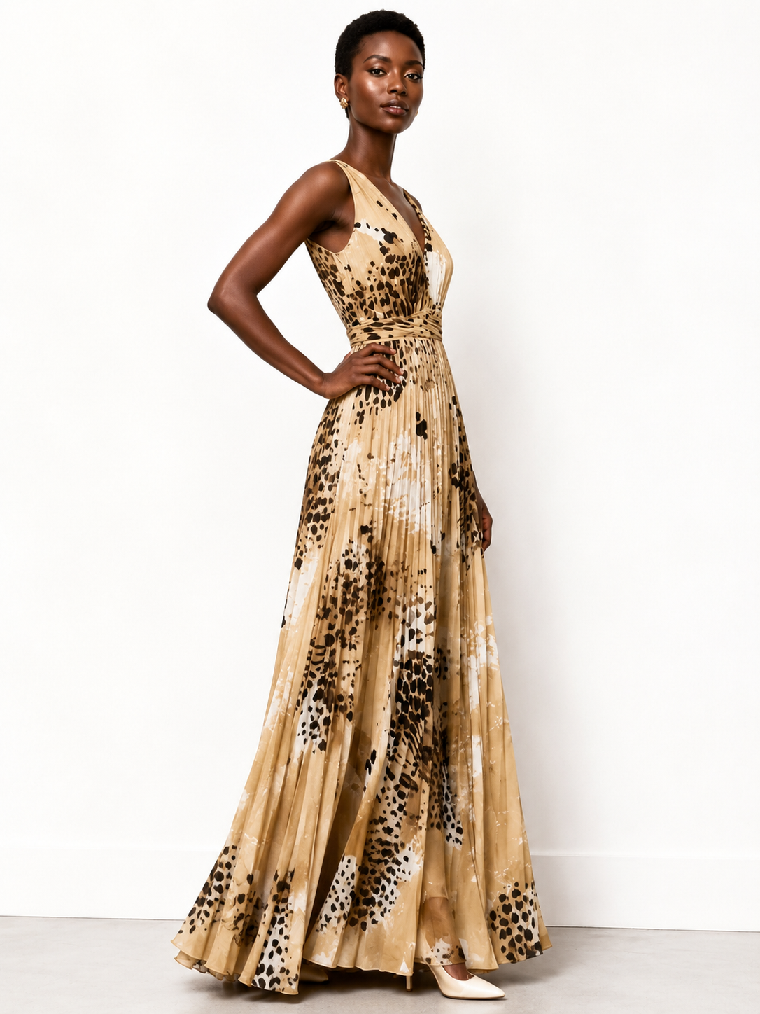 Taliana /Vestido Animal Print