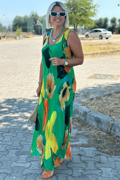 Vestido Bahía Noche Tropical