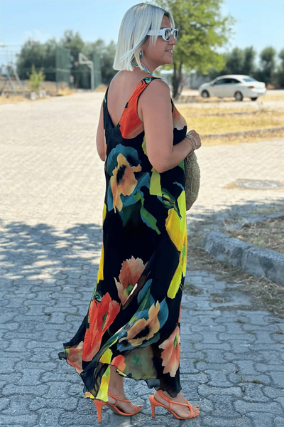 Vestido Bahía Noche Tropical