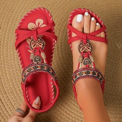 Sandalias Étnicas Tribal Antideslizante