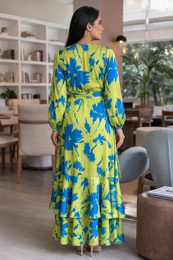 Maxi Vestido Natural Lima