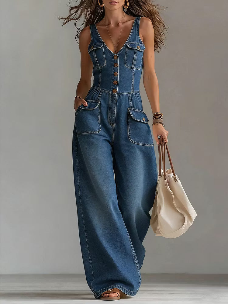 Enterizo Baggy Denim