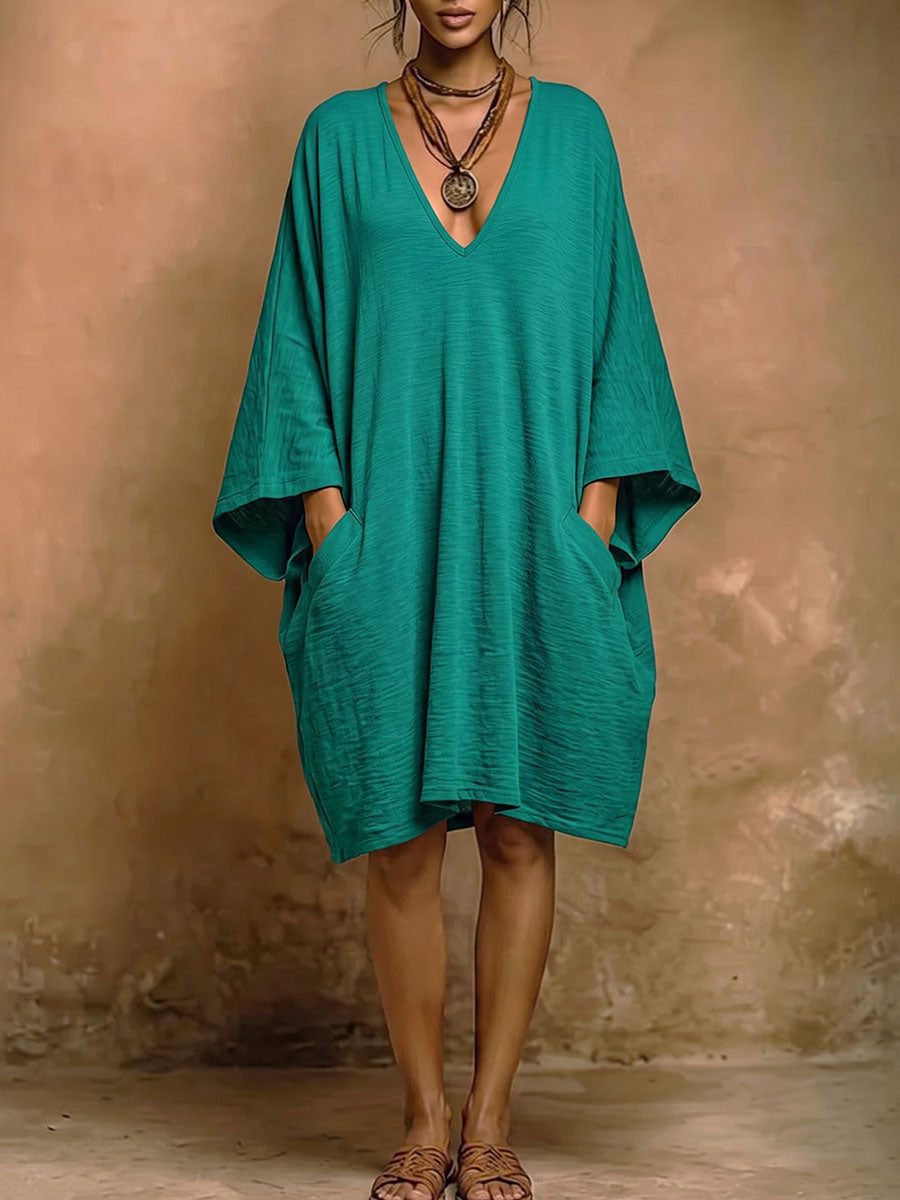 Mini Vestidos holgado Margara