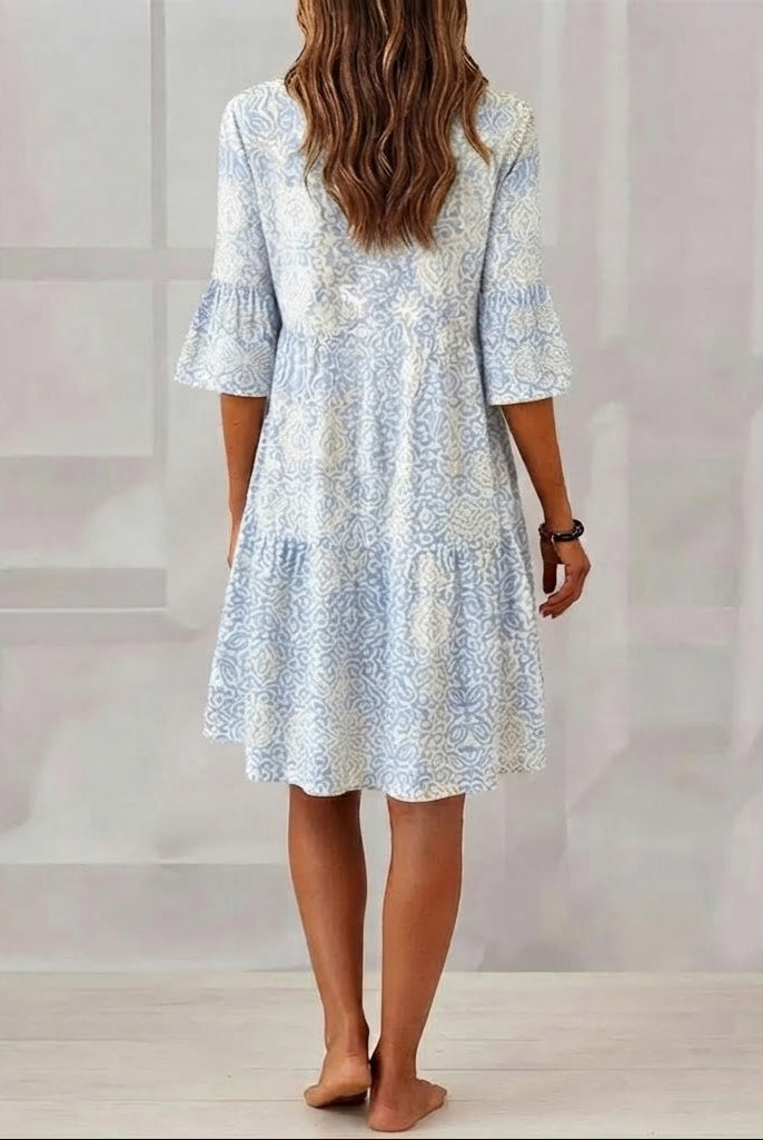 Saravella/ Vestido Midi Boho