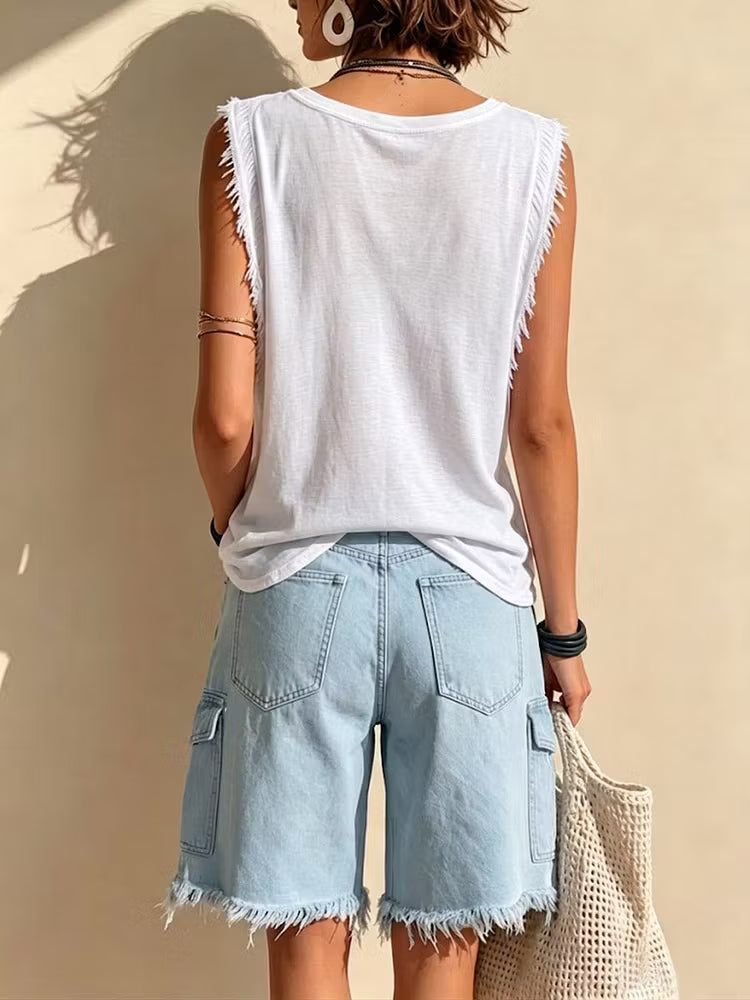 Bermudas Vaqueras Cargo
