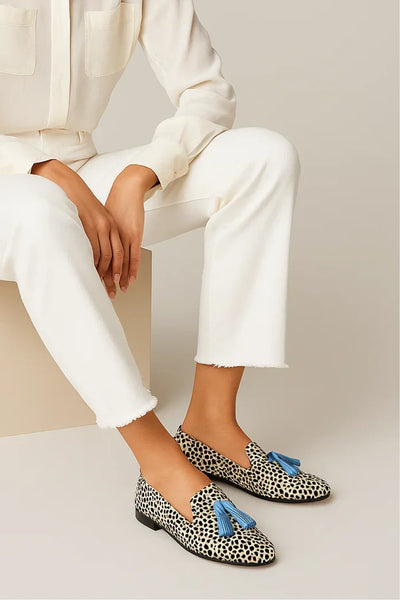 Zapatos Flat Estampado Dálmata Chic