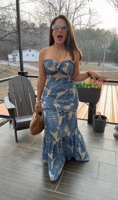 Vestido Cut-Out Costazul