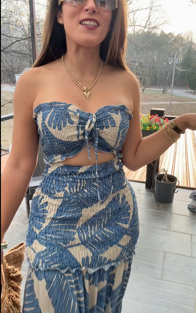 Vestido Cut-Out Costazul