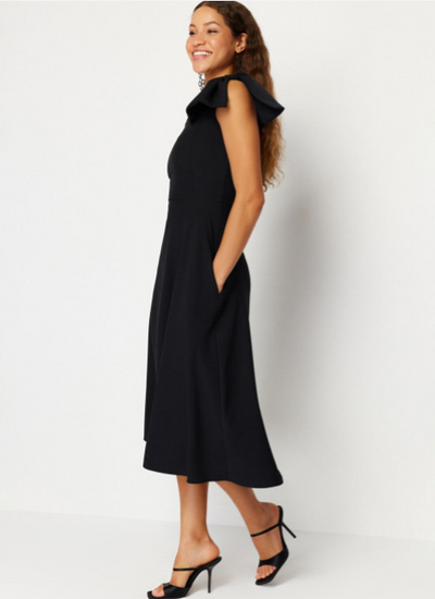 Vestido Amalla Clásico con Lazo