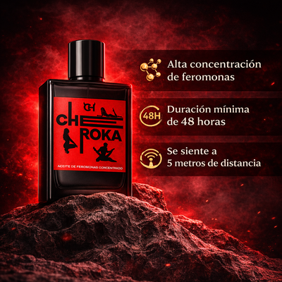 Perfume Concentrado Feromonas CHEROKA