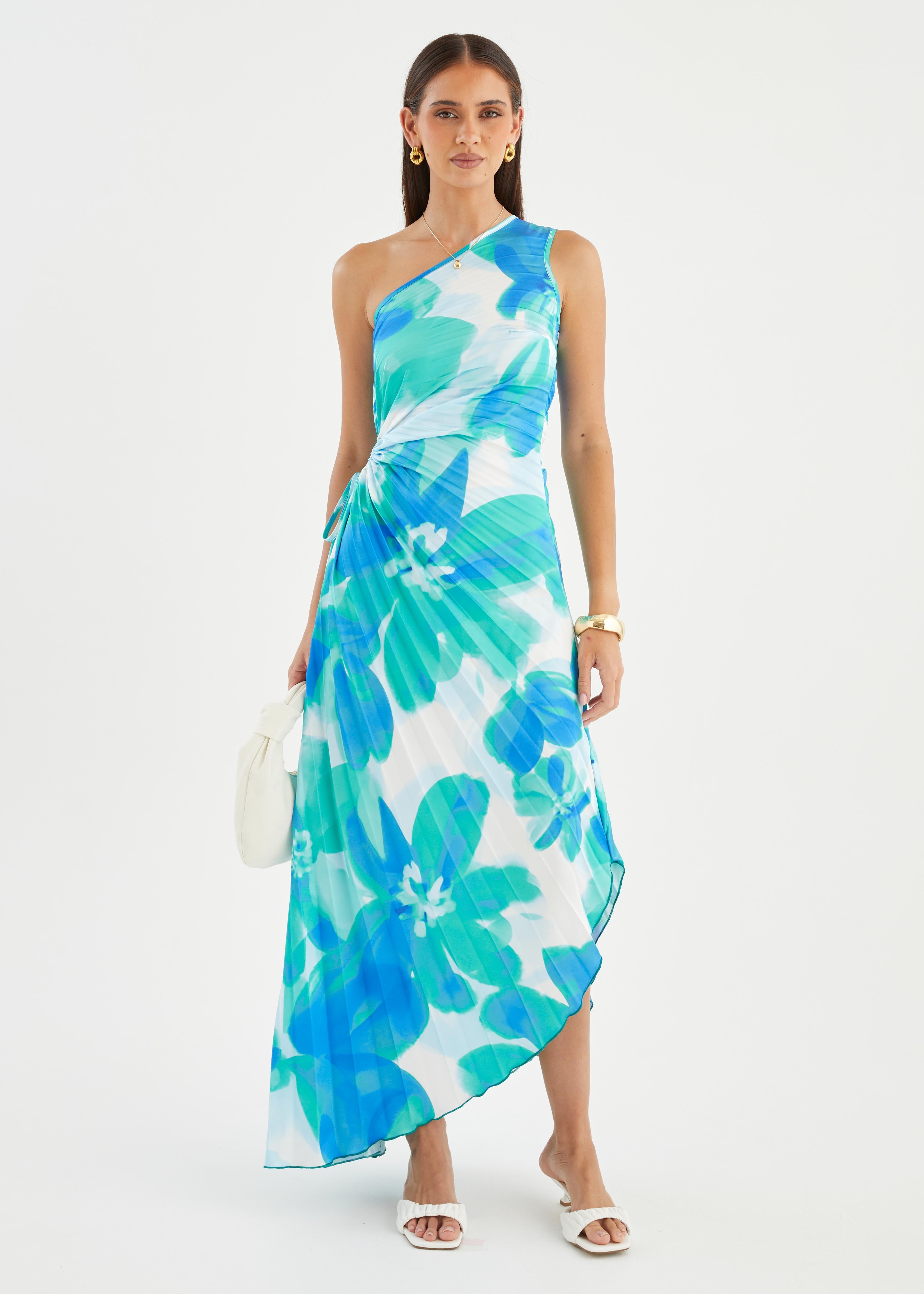 Vestido De Flores Tropical
