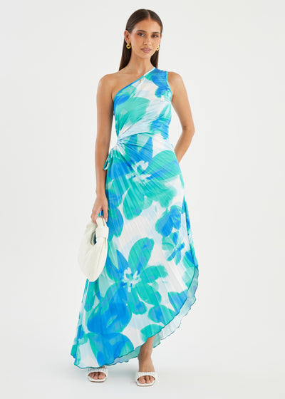 Vestido De Flores Tropical