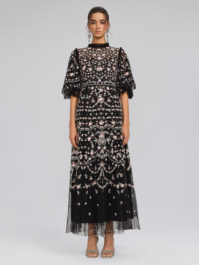 Vestido Glam Ópera Floral