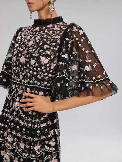 Vestido Glam Ópera Floral