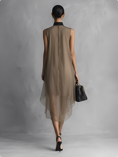 Vestido Midi Tul Ethereal Elegance