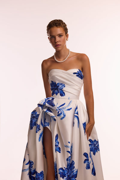 Vestido  Glamur Primavera Celestial