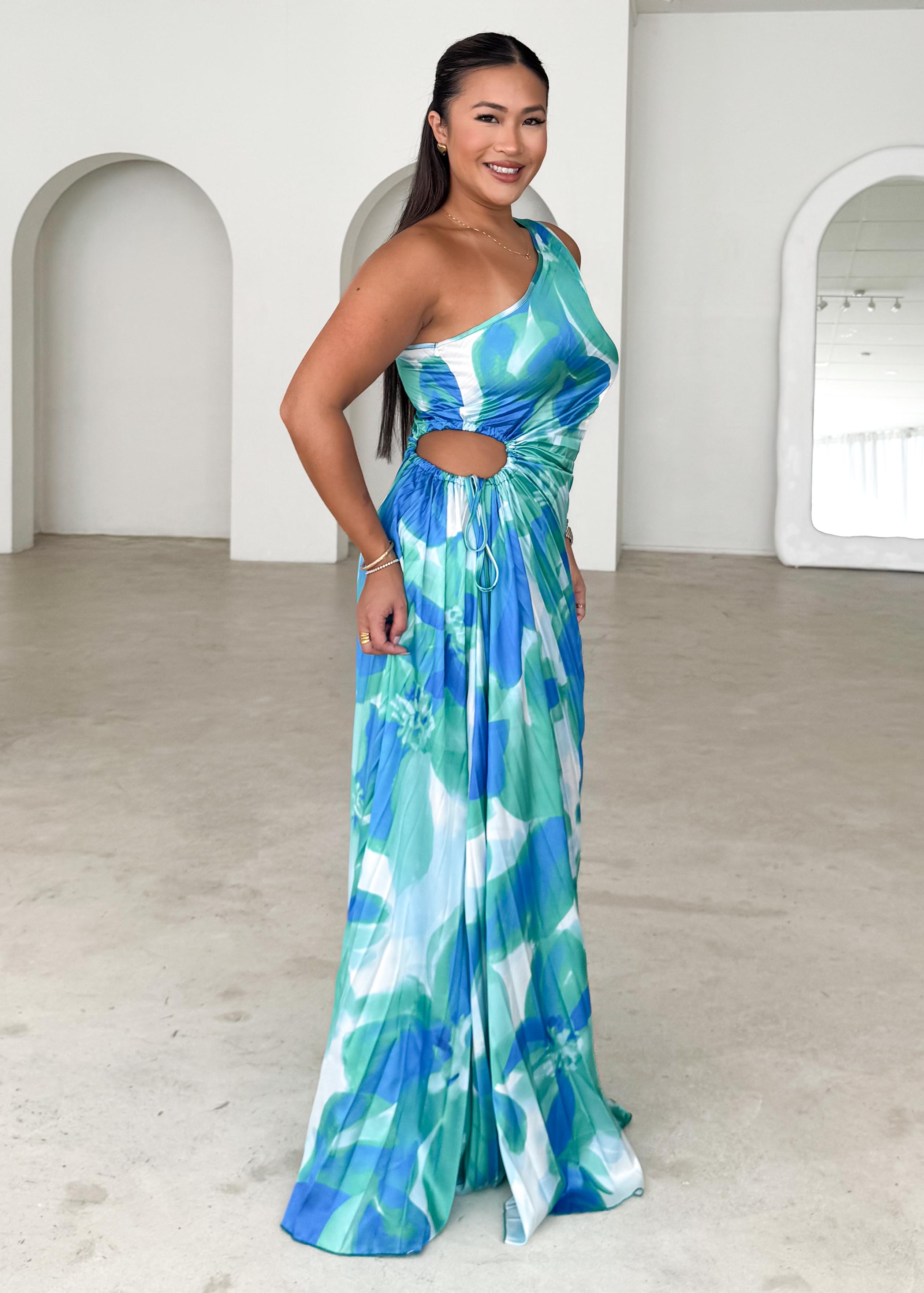 Vestido De Flores Tropical