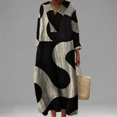 Vestido Oversize Líneas Exclusivas