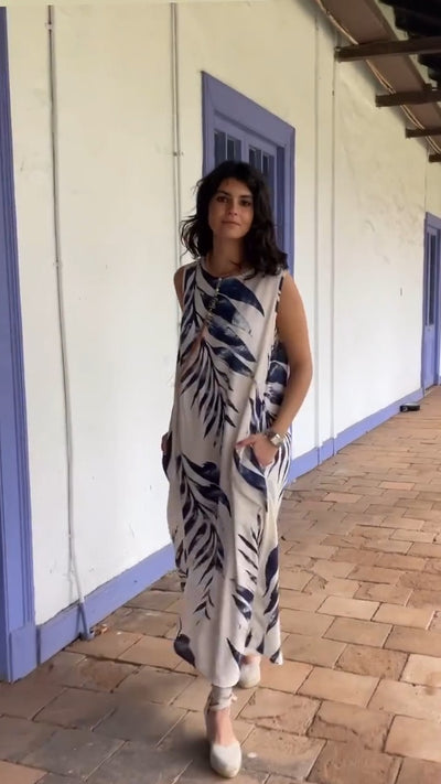 Vestido Oversize Palmera de Verano