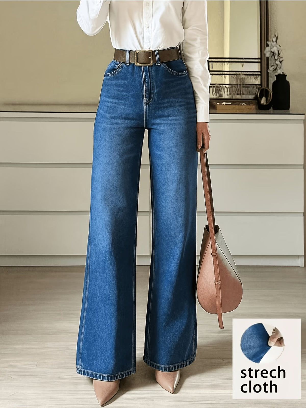 Jeans Clásicos Confort Stretch
